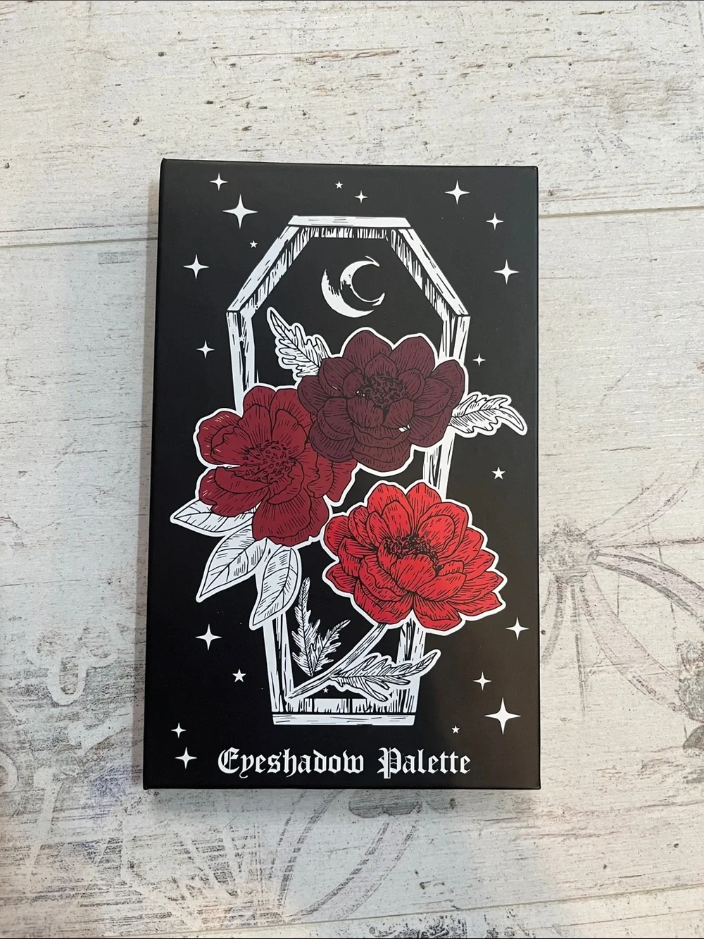 Hot Topic Coffin and Roses Eye Shadow Palette